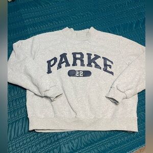 ✨Parke✨ Grey Mockneck Sweater